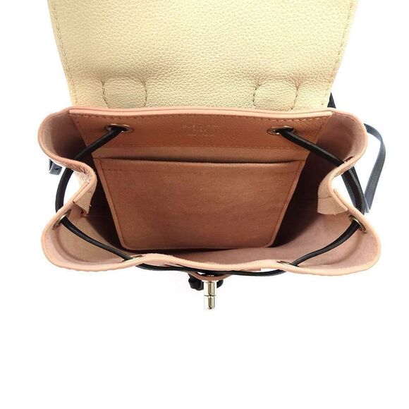 Louis Vuitton Lock Me Mini Leather Silver Hardware Backpack - Picture 9 of 13